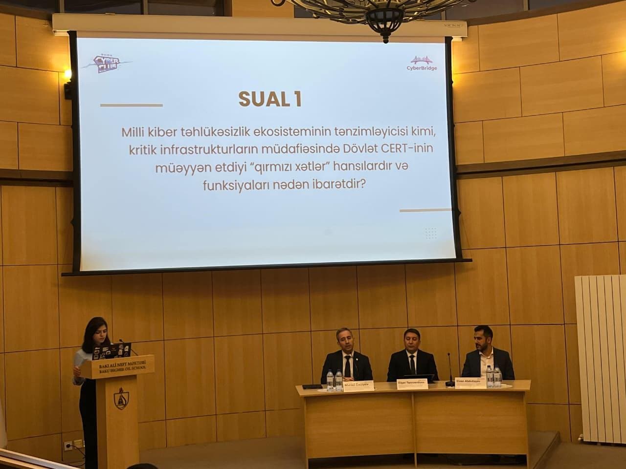 CyberBridge-dən Milli Təhlükəsizlik Strategiyaları üzrə Yüksək Səviyyəli Panel Sessiyası