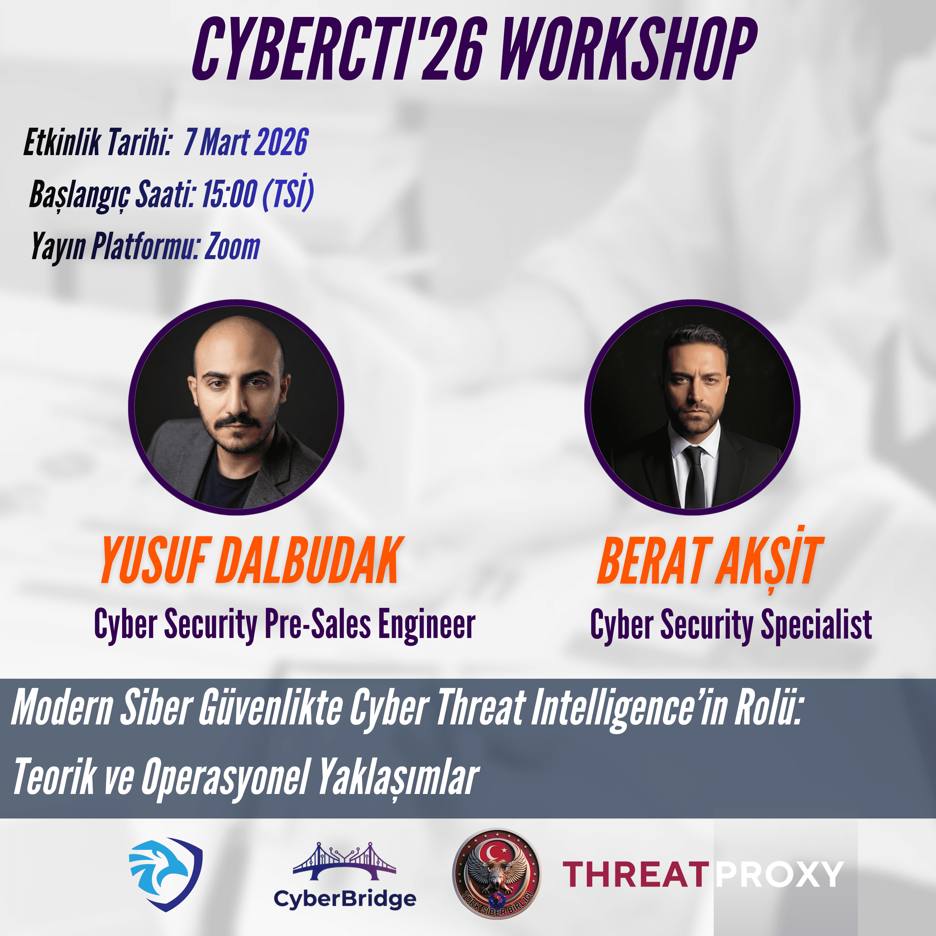 🛡️ CyberCTI'26 Vorkşop: Müasir Kiber Təhlükəsizlikdə CTI-ın Rolu